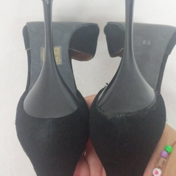 Jeffrey Campbell Koons Suede Cap Heels 8.5 - Picture 7 of 10